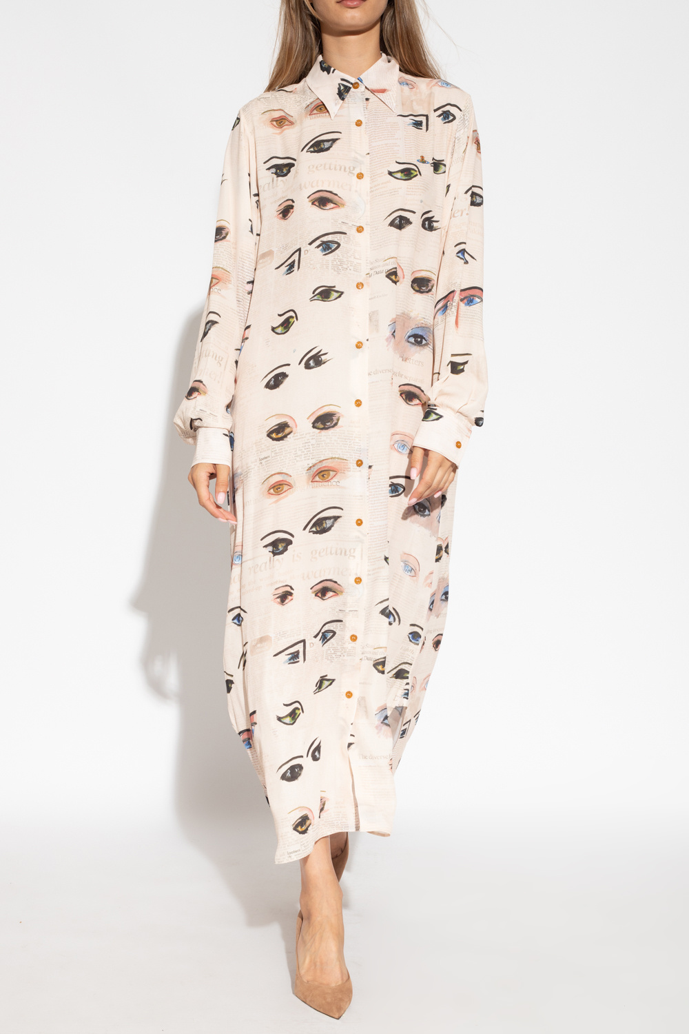 見事な創造力 Printed dress TW SchaferandweinerShops - Westwood Vivienne ワンピース
